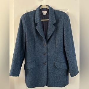 Vintage Wool Shetland Blazer Jacket from Talbots in great condition